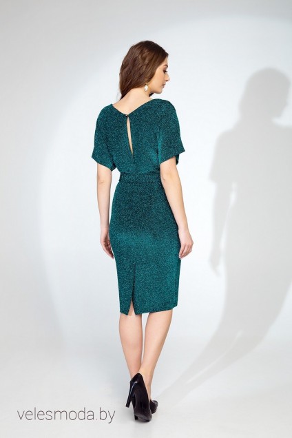 Платье 1450 зеленый Daloria