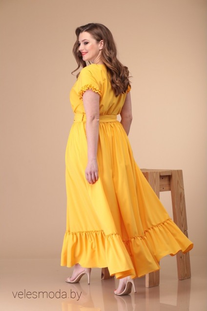 Платье 1881 желтый Danaida