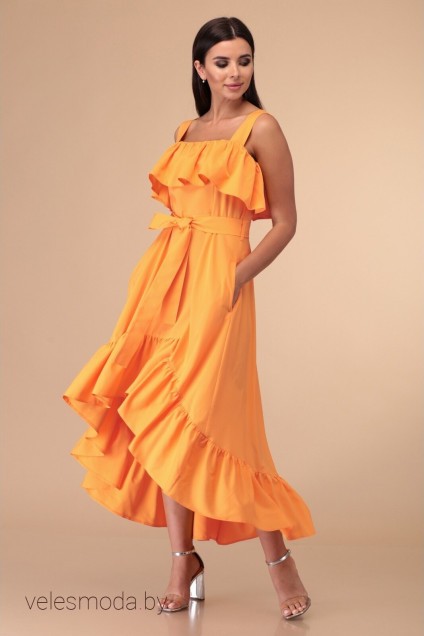 Платье 1895 оранжевый Danaida