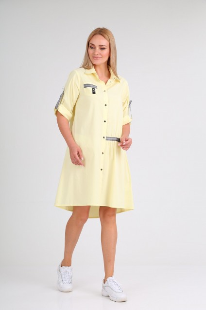 Платье 2023 жёлтый Danaida