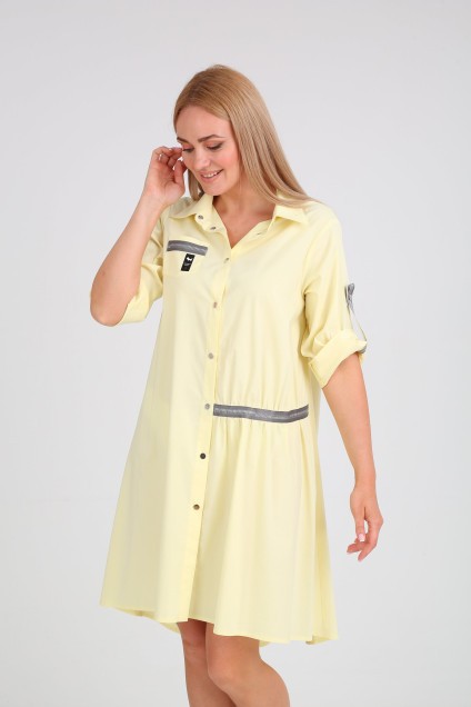 Платье 2023 жёлтый Danaida