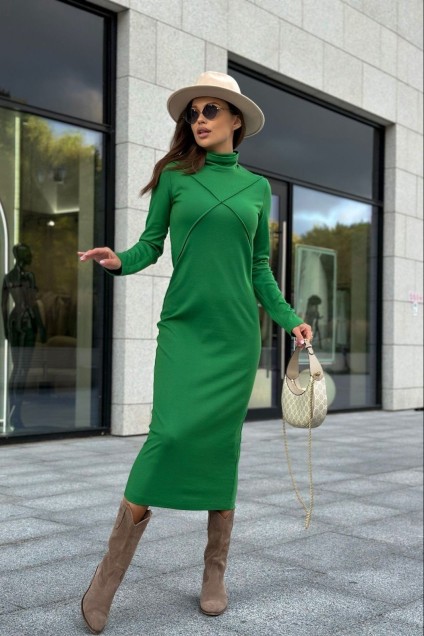 Платье 1975 зеленый DilanaVIP