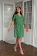 Платье 2049 зелень DilanaVIP