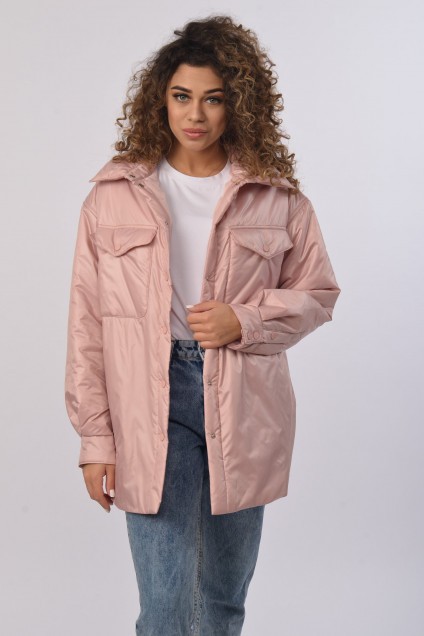 Куртка 1617 розовый Diamant