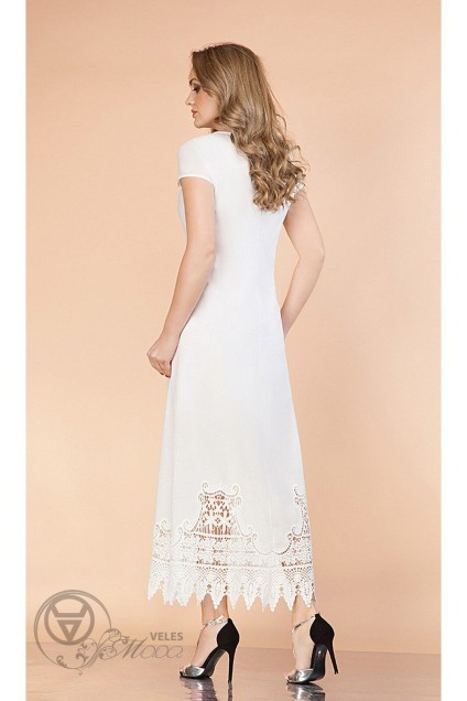 Платье 1023 белый Diva