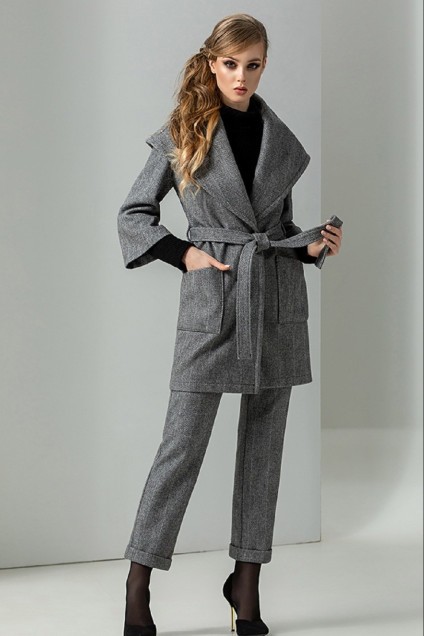 Пальто+брюки  1272-1 Diva