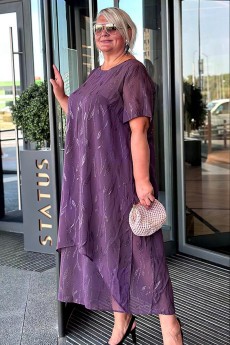 Платье 1633 фиолетовый Diva