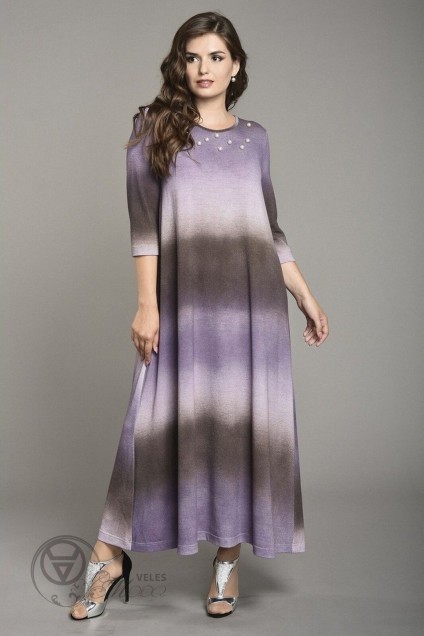 Платье 979 фиолетовый Diva