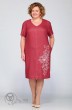 Платье 1376 красный Djerza