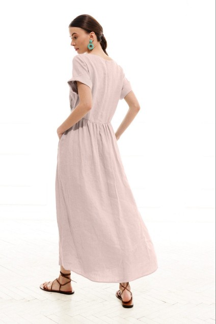 Платье 1003 розовый Elletto Life