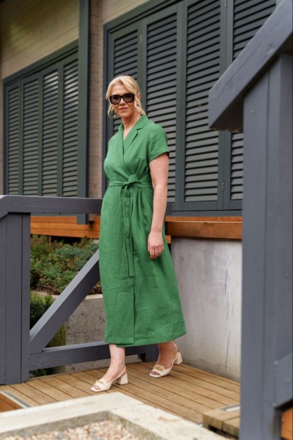 Платье 1031 зеленый Elletto Life