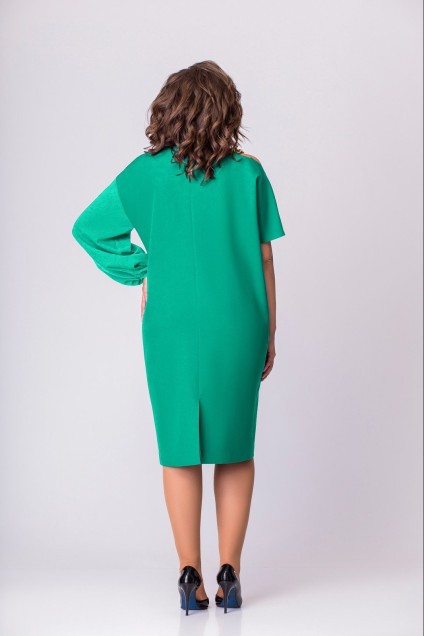 Платье 220 зеленый EVA GRANT