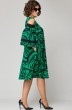 Платье 7145 зеленый EVA GRANT