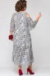 Платье 7234 бело-серый принт EVA GRANT