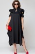 Платье 7297 черный EVA GRANT