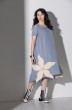 Платье 649 голубой ElPaiz