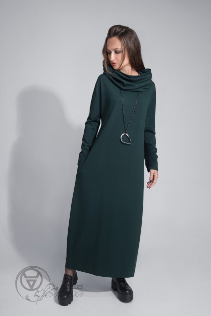Платье 359 зеленый ElPaiz