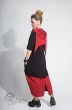 Платье 385 красный+черный ElPaiz