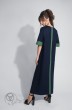 Платье 403 темно-синий+зеленый ElPaiz