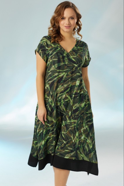 Платье 4216 зеленый Elady