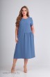Платье 01-601 голубой Elga