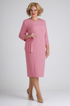 Платье 01-712 розовая пудра Elga