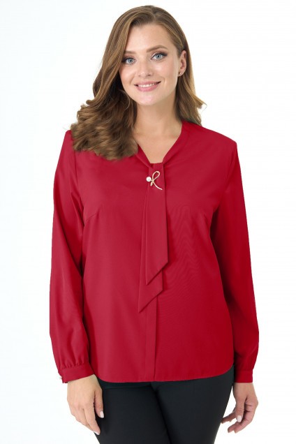 Блузка 5215 красный Elite Moda