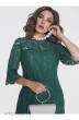Платье 1618 зеленый Elletto