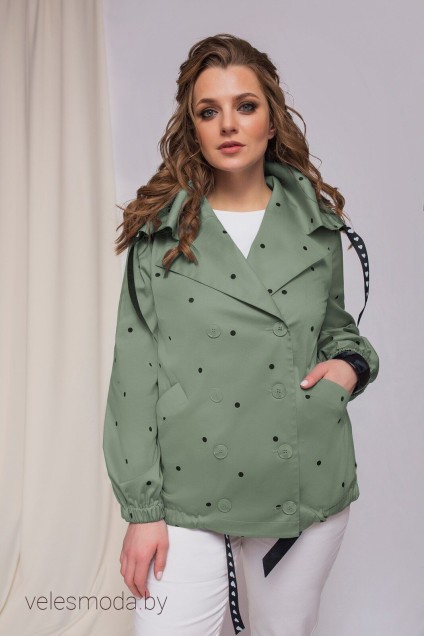 Куртка 3399 зеленый Elletto
