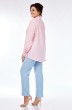 Блузка 2276а нежно-розовый Элль-стиль