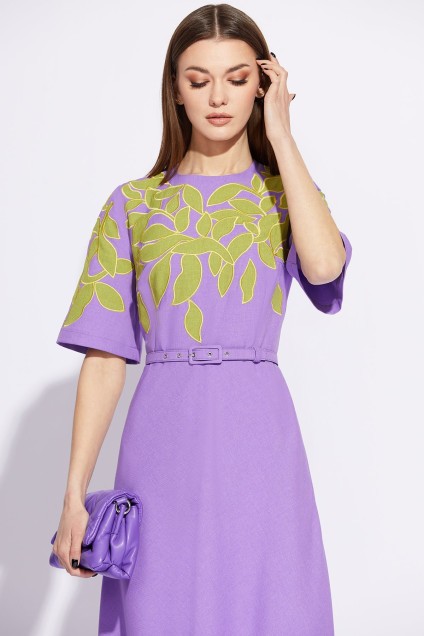 Платье 2213 фиолетовый EOLA