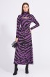 Платье 2357 фиолетовый + черный EOLA