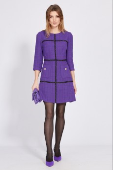 Платье 2554 фиолетовый EOLA