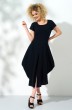 Платье 452 черный Euro Moda