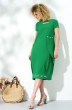 Платье 454 зеленый Euro Moda