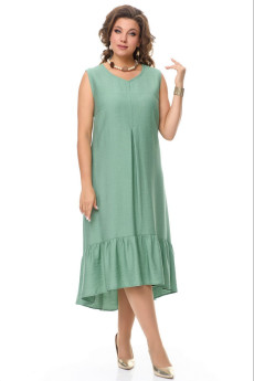 Платье-сарафан 1292 зеленый FITA