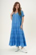 Платье 4530 голубой FantaziaMod