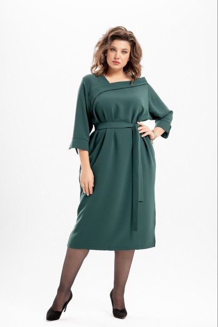 *Платье 1115-1 зеленый Deesses