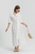 Платье 1225-1 белый Deesses