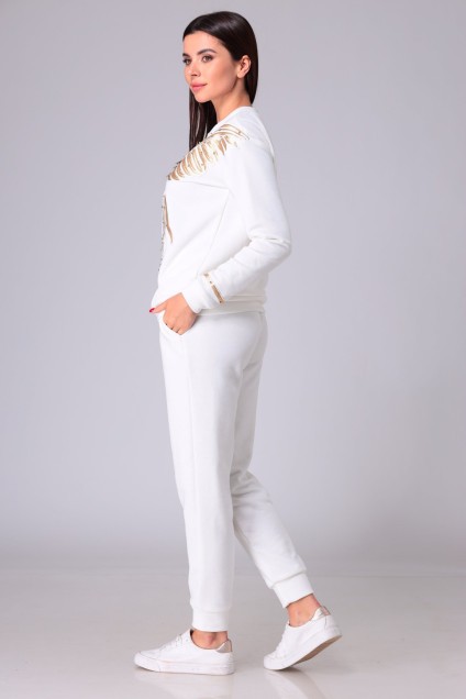 Спортивный костюм 2061-5 молочный Felice Woman