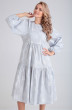 Платье 4067 серый FloVia
