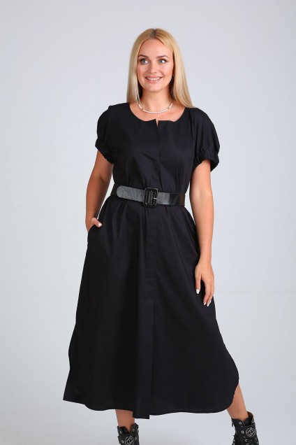 Платье 4097 черный FloVia