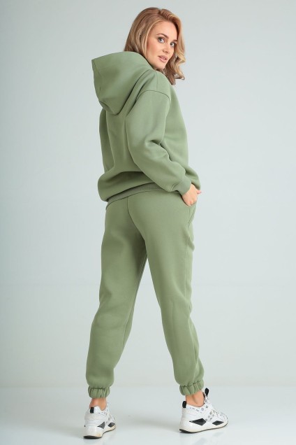 Спортивный костюм 6006 зеленый FloVia