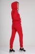 Спортивный костюм 6007 красный FloVia