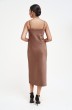 Платье 1326-1 коричневый FOXY FOX