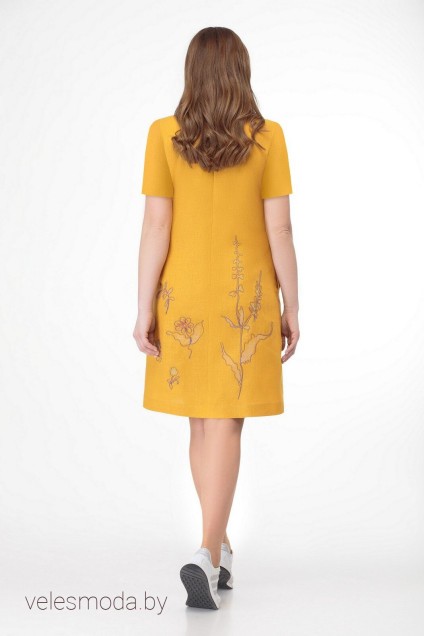 Платье 615 желтый GALEREJA 