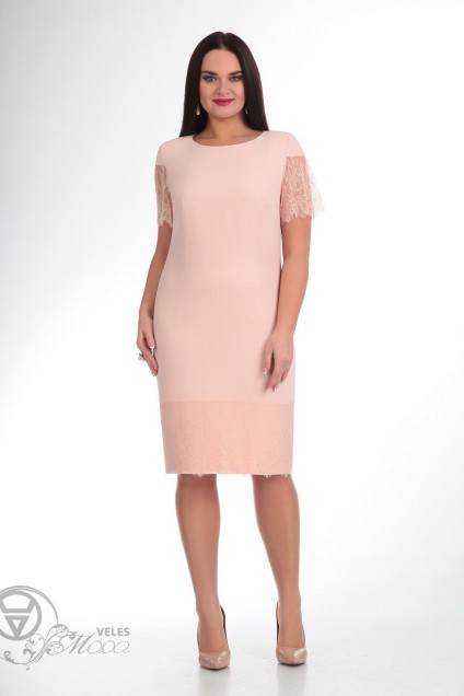 Платье 511 нежно-розовый GALEREJA 
