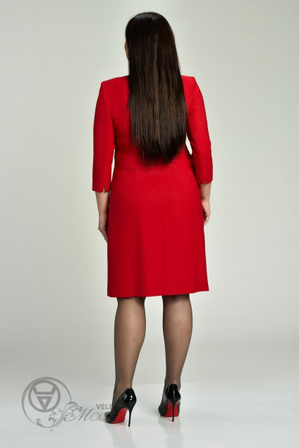 Платье 569 красный GALEREJA 