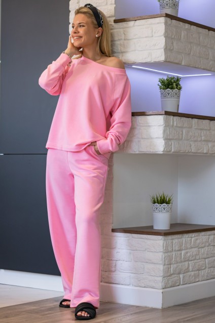 Спортивный костюм 3010 розовый GO wear