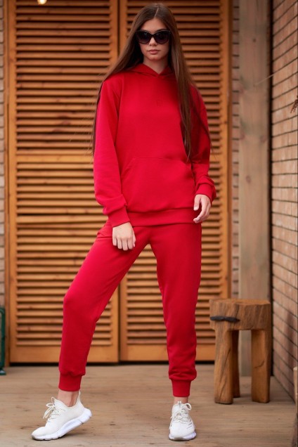 Спортивный костюм f3000-11-02 красный GO wear